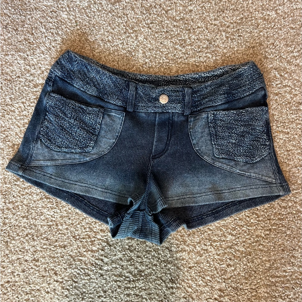 Dark Blue Women's Jean Shorts